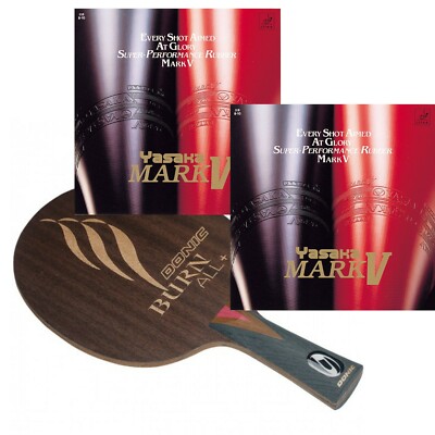 Profi Tischtennisschläger Donic Burn mit Mark V Belägen zum Sonderpreis!