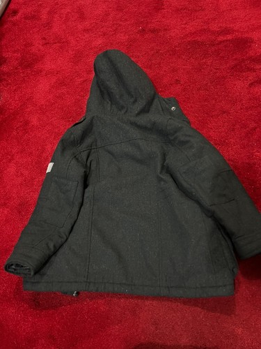 Next Boys Warm Winter Coat Age 5 Years /Grey / Used - Picture 4 of 4