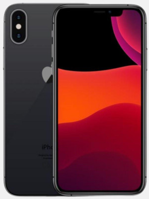 Apple iPhone X 256GB Space Gray A1865 Factory Unlocked Smartphone OBX