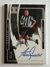 2021 Panini Impeccable Premier League Immortal Ink /99 Alan Shearer Auto On Card