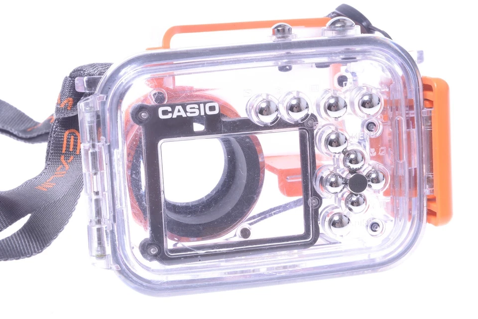 ✅ FUNDA IMPERMEABLE CASIO EXILIM EWC-40 CARCASA SUBMARINA MARINA EX-Z30 EX-Z40 Foto 3 de 4