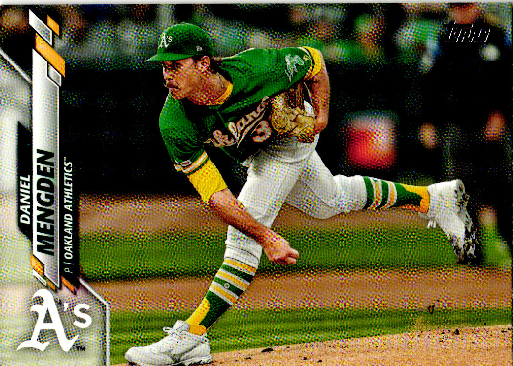2020 Topps Series One Daniel Mengden Oakland Athletics #261