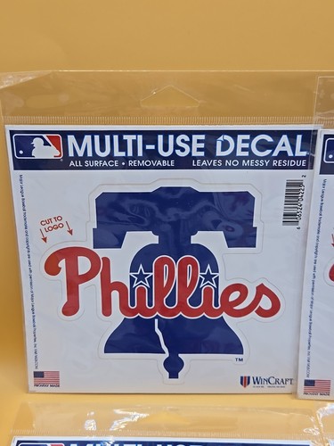 Philadelphia Phillies Multi Use Decal. Lot Of 8- RED October - Picture 3 of 4