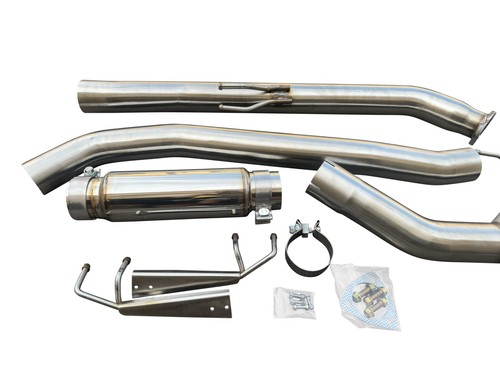 3” Stainless Steel Catback Exhaust Muffler For Honda Civic FK8 Type R 2017+ - Picture 9 of 11