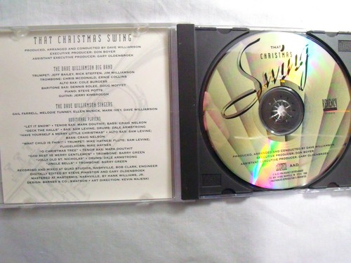 That Christmas Swing by The Dave Williamson Big Band & Singers (CD 1994) Mint - Bild 2 von 5