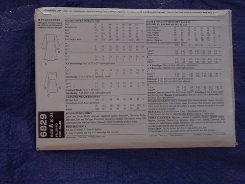 Simplicity Patterns ~ All Patterns are Size 10-22 * ~ * ~ * ~ * ~ * Listing 2322 - Picture 13 of 51