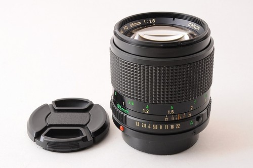 【MINT】CANON NEW FD NFD 85mm F1.8 MF Telephoto Lens For FD Mount From JAPAN #4645 - Picture 2 of 12