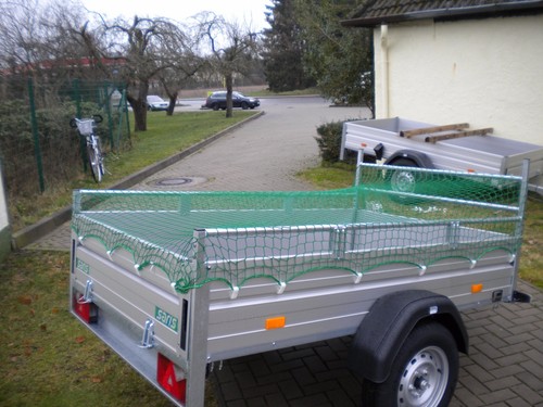 Anhängernetz Abdecknetz Container 4 x 2 m knotenlos - Picture 3 of 4