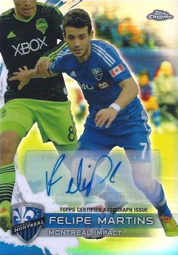 2014 Topps Chrome Major League Soccer - autógrafos básicos - tú eliges - MLS - Imagen 37 de 40
