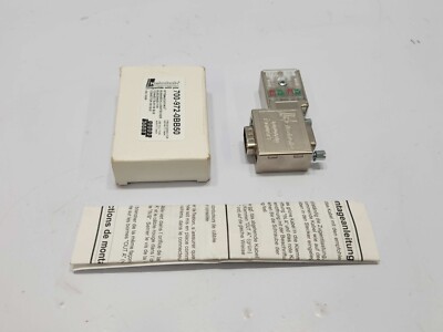 HELMHOLZ 700-972-0BB50 PROFIBUS CONNECTOR W/PIGGY BACK PORT