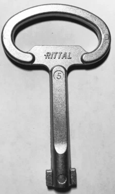 NEW Rittal Double-Bit #5 Control Panel Enclosure Door Key -Can Be Bottle Opener