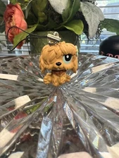 Vtg NWT Littlest Pet Shop LPS 2010 Hasbro Tomy Puppy Dog Collectible Keychain