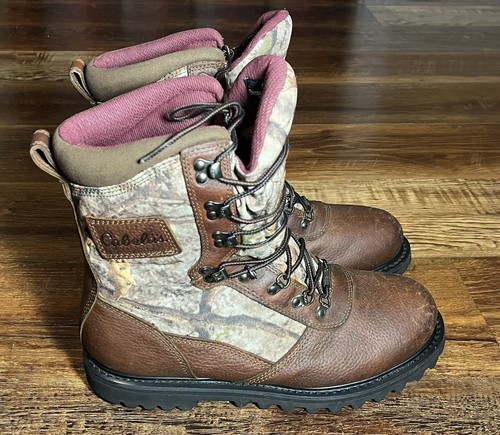 CABELA'S 81-3739 GORE-TEX CAMOUFLAGE THINSULATE HUNTING MENS 12 EE BOOTS