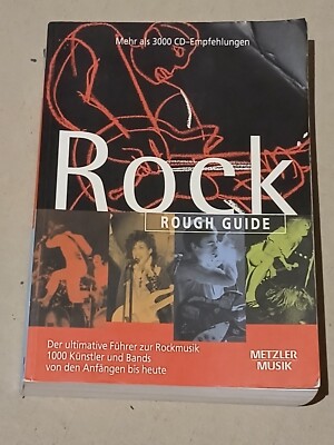 Buch ''Rock Rough Guide '' von 1998 ,Paperback, 926 Seiten
