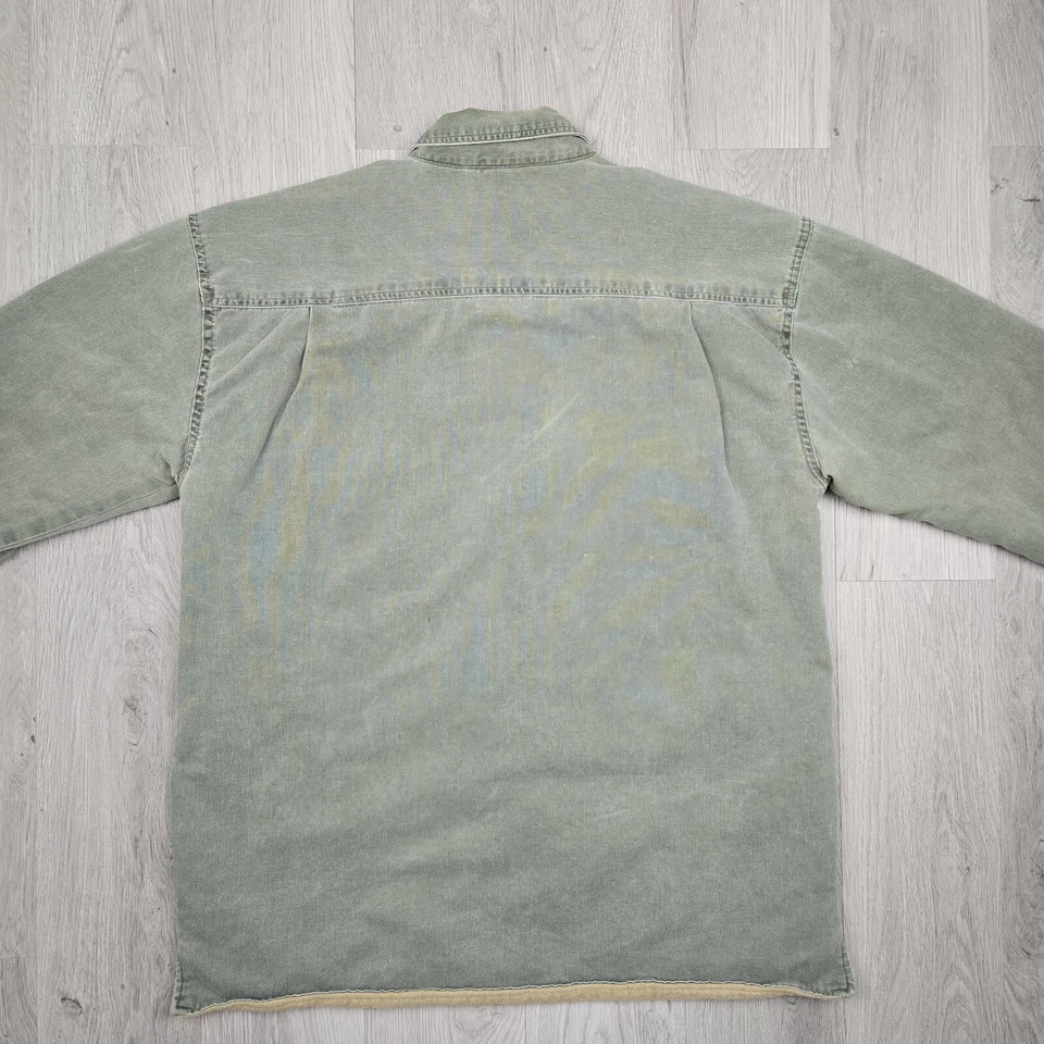 Chaqueta Roundtree Yorke Outfitters Tareas Grande Forrada de Vellón Bolsillos con Botones Foto 4 de 4