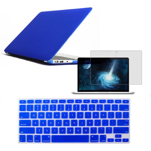 Rubberized Hard Case fr Macbook Air 13" 15" Keyboard Cover Screen Protector 2025 - Bild 8 von 17