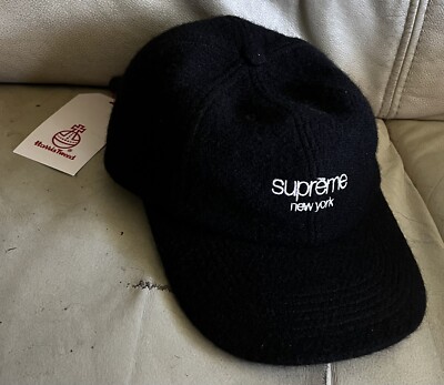 Supreme Harris Tweed 6-Panel Supreme Harris Tweed 6-Panel 'Black