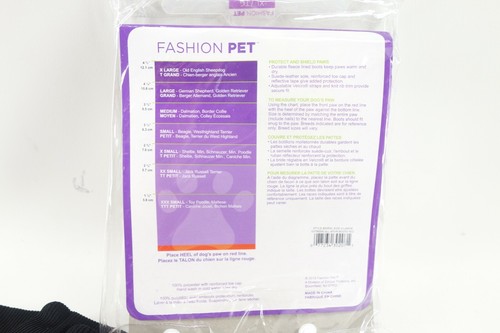 Fashion Pet Extreme All Weather Waterproof Dog Boots Size XL - NEW! - Picture 4 of 6