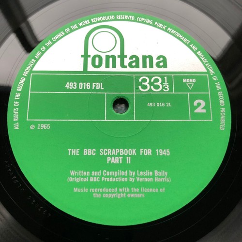 Freddy Grisewood BBC SCRAPBOOK FOR 1945 Broadcasts Reports LP War Correspondents - Picture 20 of 21