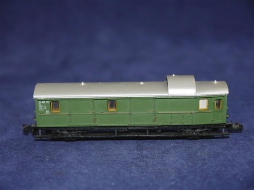 Minitrix 3060 N Gepäckwagen Pwi der DRG - Bild 2 von 3