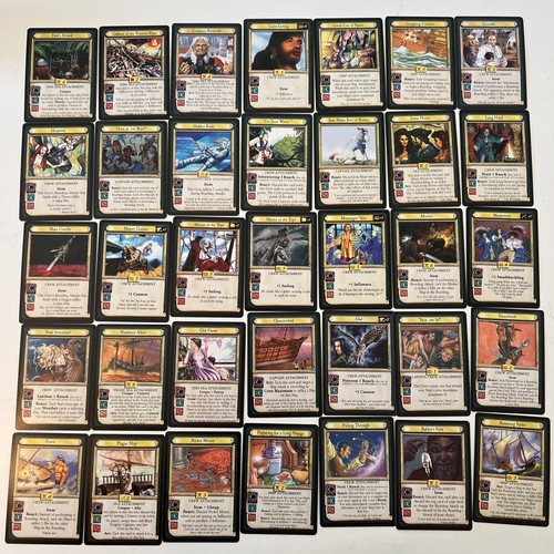 275+/350+ 7th Sea CCG TCG Card Game Lots(C) +(B) Both With Sealed Booster Packs - Picture 13 of 23