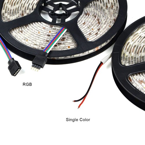 Bright 12V 5M 16.4ft 3528 5050 5630 RGB SMD 300 LEDs Flexible Strip light Lamp - Picture 5 of 11
