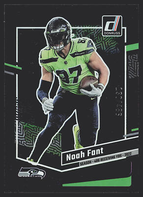2023 Donruss #262 Noah Fant Season Stat Line #/486 SN