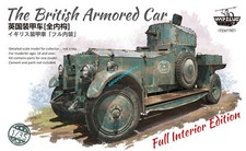 Warslug 1901 1/35 scale the british armored car full interior edition 2020 new