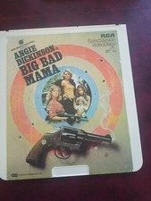 BIG BAD MAMA - CED Videodisc starring Angie Dickinson RCA Selectavision
