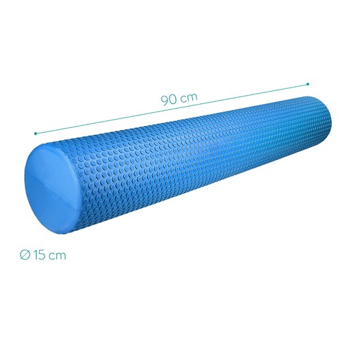 Rouleau de massage en mousse sport musculation fascias pilates yoga gym - Photo 4/5