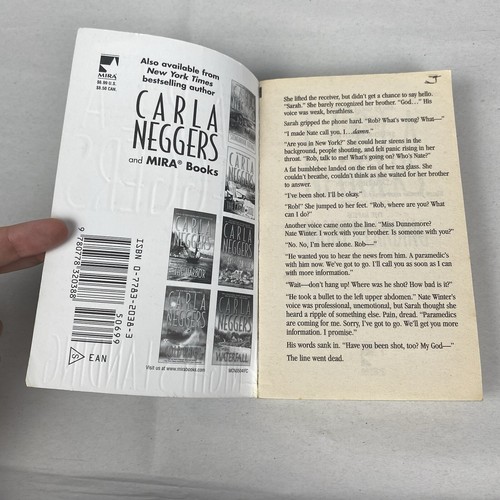 Night's Landing By Carla Neggers Fiction Small Paperback Book - Picture 4 of 17