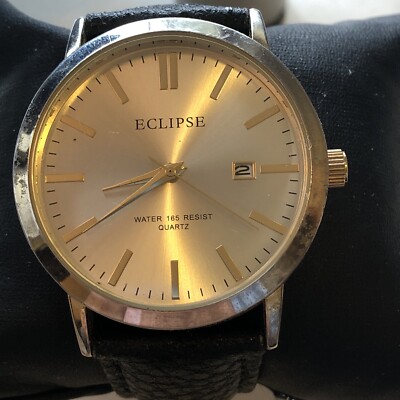 Men s Gold Eclipse Watch