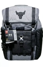 Under Armour Project Rock Vanish Regiment Backpack -  Grey - NWT