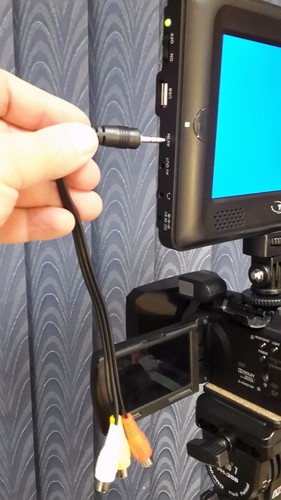 LANC+A/V Adapter Cable for Sony Camcorders with Multiport, S2 to 3xRCA+2.5mm - Picture 8 of 12