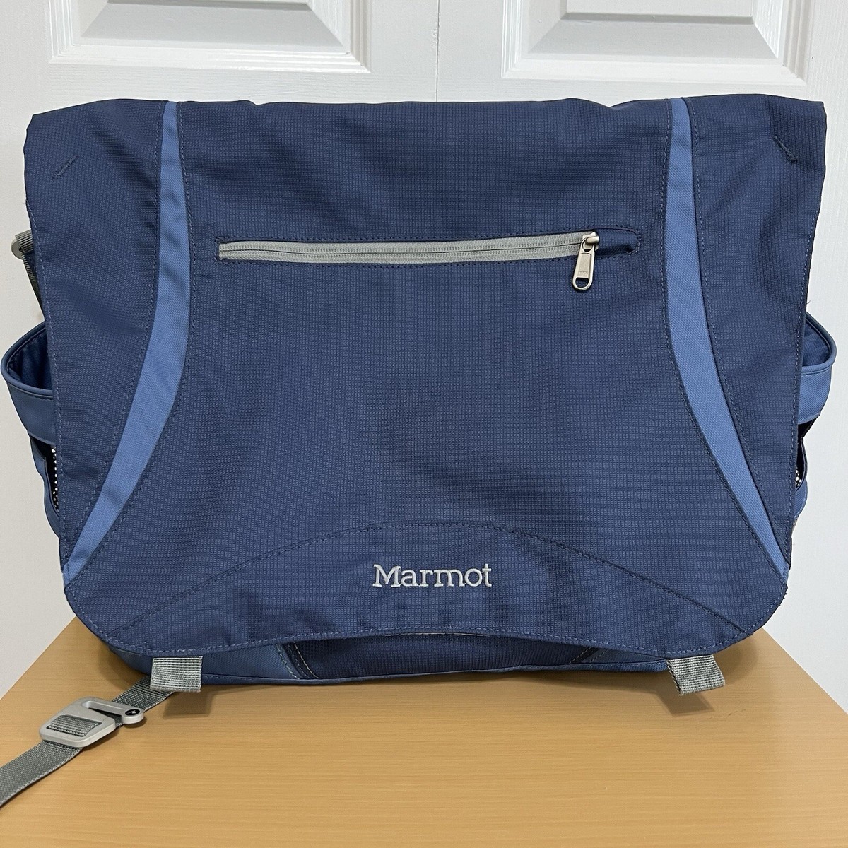 Marmot ボストンバッグ 青 大 Marmot Large Messenger Bag Blue | eBay