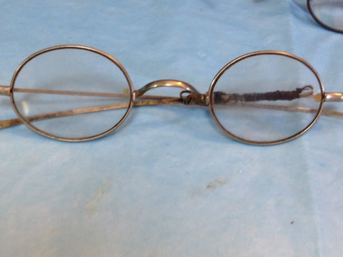 VIER PAAR VINTAGE GLÄSER - ZWEI GEKENNZEICHNET MIT ""TAW & CO."----------------------------------lm - Bild 4 von 7