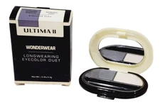 Ultima II WONDER SHADOW LIGHT Eyecolor Duet Wonderwear Eyeshadow .12 oz/3.4g New