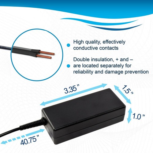 HQRP Adattatore AC per Samsung Syncmaster S27C570H, S27D360H, S22A450BW, - Bild 4 von 8