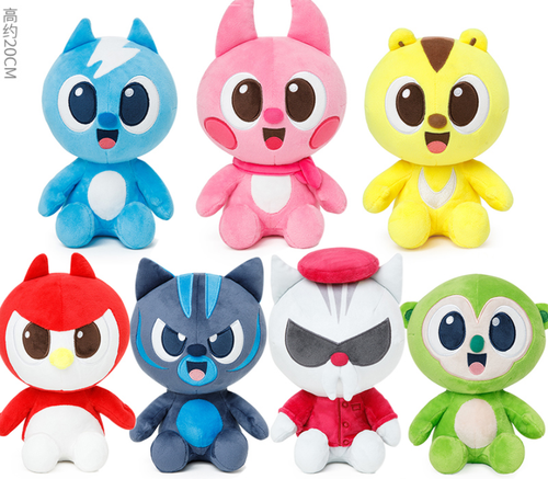 miniforce plush toys