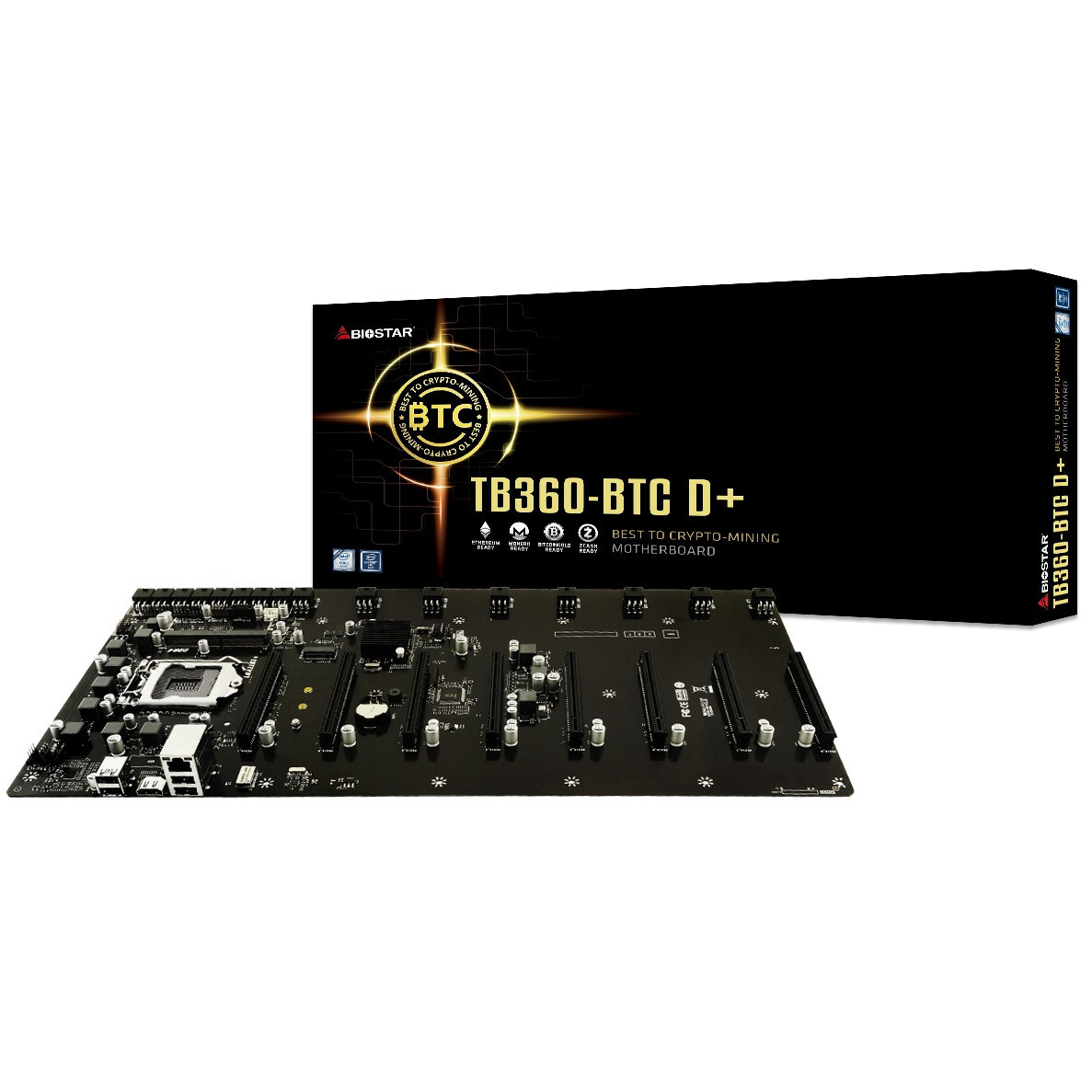 数量は多い Biostar 🔥New TB360-BTC Support GPU 8 DDR4 SODIMM LGA1151 D+ メモリー