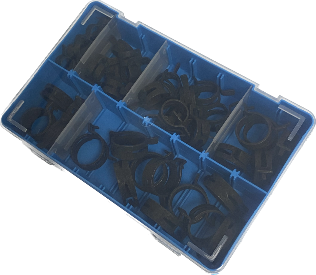 Mikalor Spring Band Hose Clip Black Clamp DIN 3021 50 Piece Box Set 13