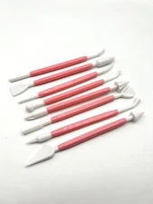 Kids Plastic Modeling Clay Tools Smoother Edges Pottery Clay Sculpting Tools