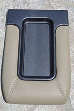 95-99 CHEVROLET C1500 C2500 C3500 TAN BEIGE CENTER CONSOLE LID STORAGE COVER