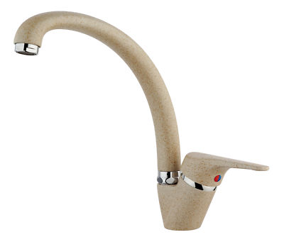 Miscelatore Rubinetto Cucina Canna Curva Lavello Monocomando Avena - Foto 10