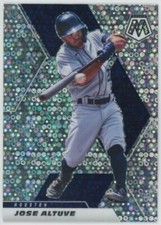 2021 Panini Mosaic Jose Altuve Quick Pitch Silver Prizm Houston Astros #108