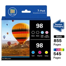 7PK 98 T098 Ink With Chip for Epson Artisan 700 725 800 810 837 710 730 835