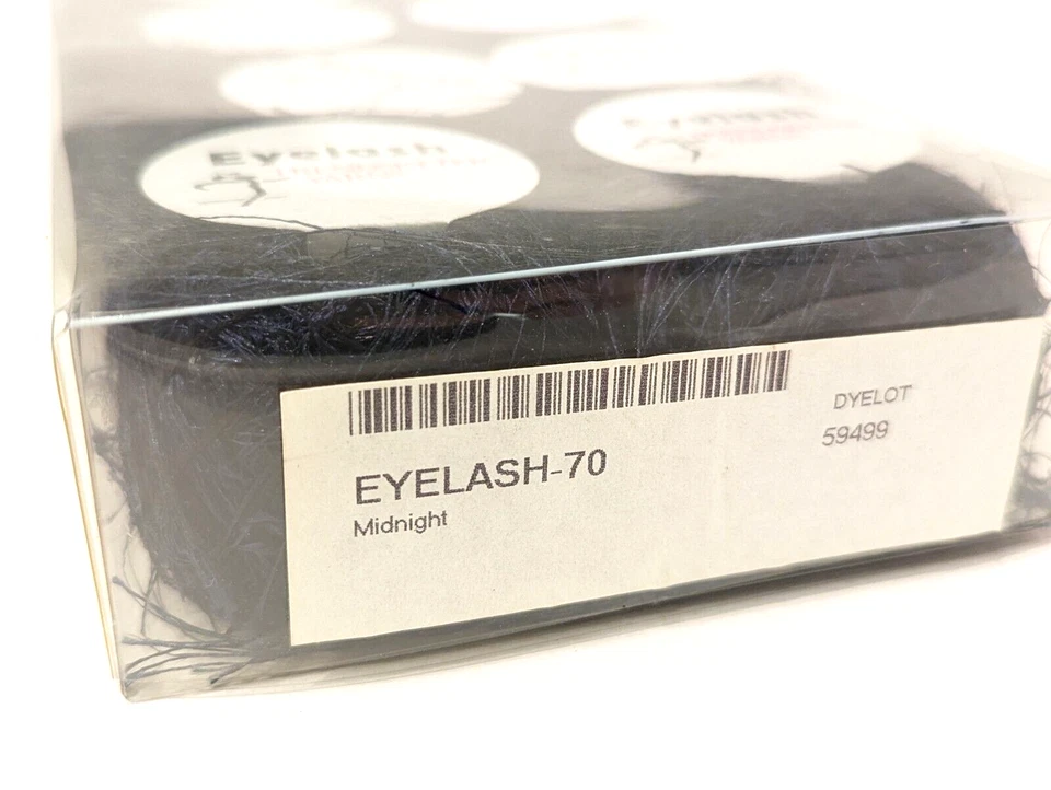 10 Lashy Balls Factory Packed EYELASH TrendSetter Yarns ITALY #70 Midnight Blue - Image 3 of 4