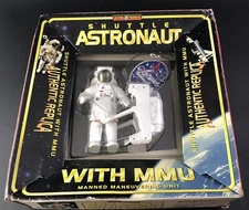 Vintage Action Products Shuttle Astronaut With MMU and patch As Is VJ01