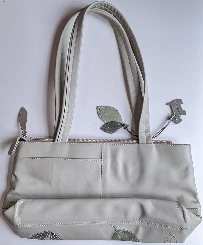 Radley Bag Grey with Leaf Pattern. VGC eBay