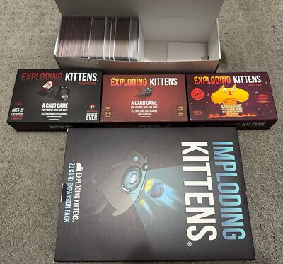 Exploding Kittens Card Game with Expansions
